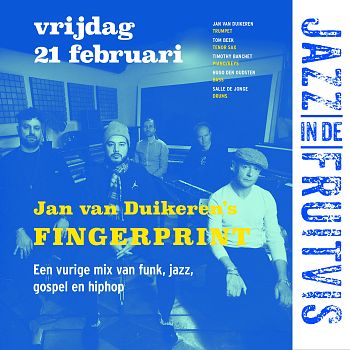 Jazz in de Fruitvis: Jan van Duikeren's FINGERPRINT